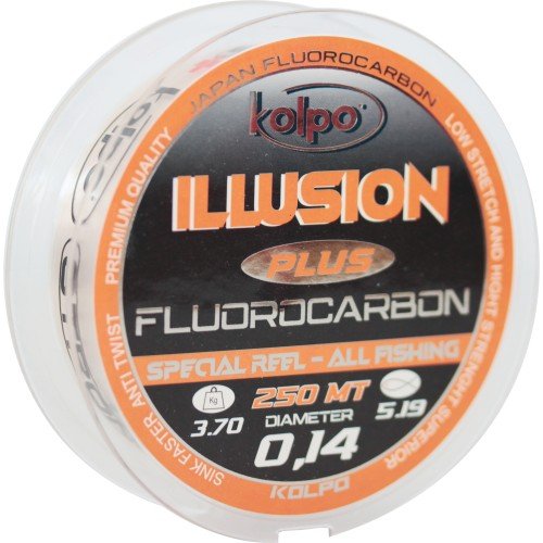 Kolpo Illusion Plus Fluorocarbon 250 mt Special Reel Kolpo