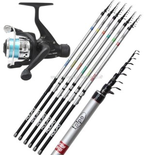 Kolpo Combo Fishing Trout Barrel Carbon With Reel